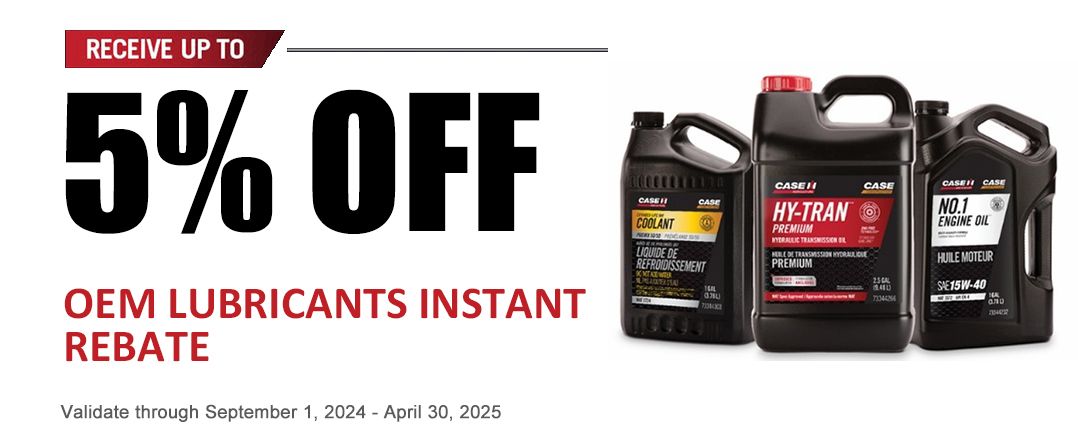 OEM Lubricants Instant Rebate