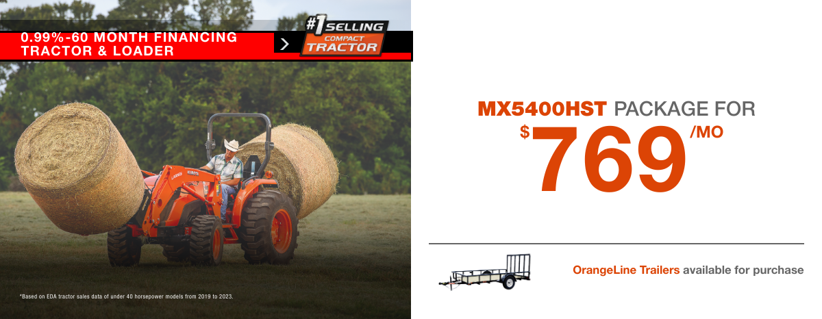 LX3310 Tractor & Trailer Bargain